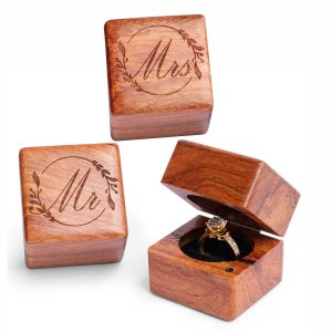 Jewelry Ring Gift Box Wooden Storage Tray China Custom Factory