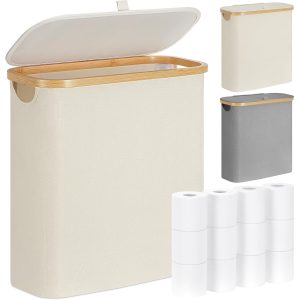 Toilet Paper Storage Basket with Lid China Factory Supplier