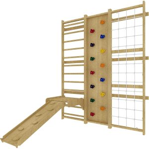 Wooden Ladder Wall Gym Set China Factory