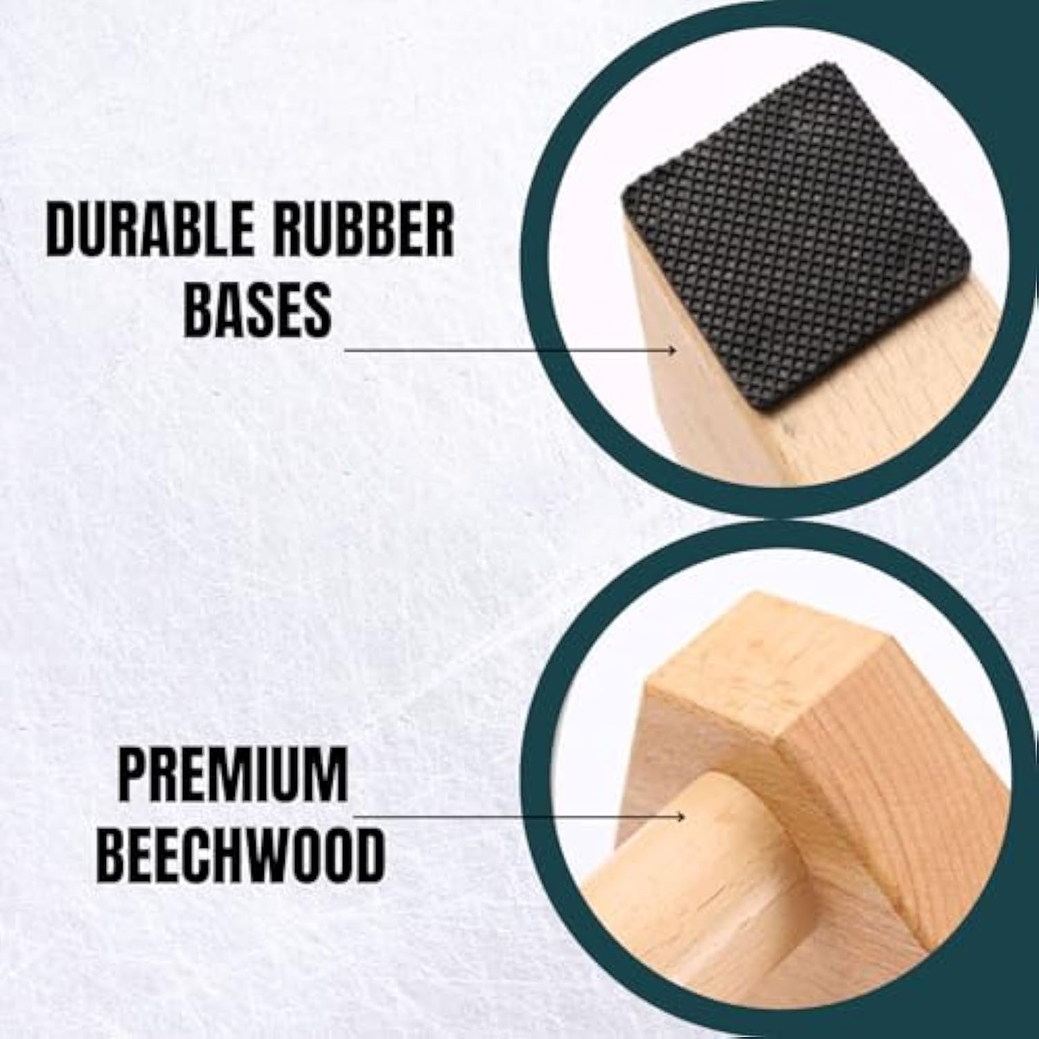 Beech Wood Parallettes Push Up Bars Wrists-Joint Supportive Push Up Stands Bamboo Wooden Products Manufacturer - Image 6