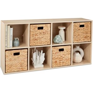8 Cube Storage Organizer 11in Shelf Opening Bookcase Display Shelf China Supplier
