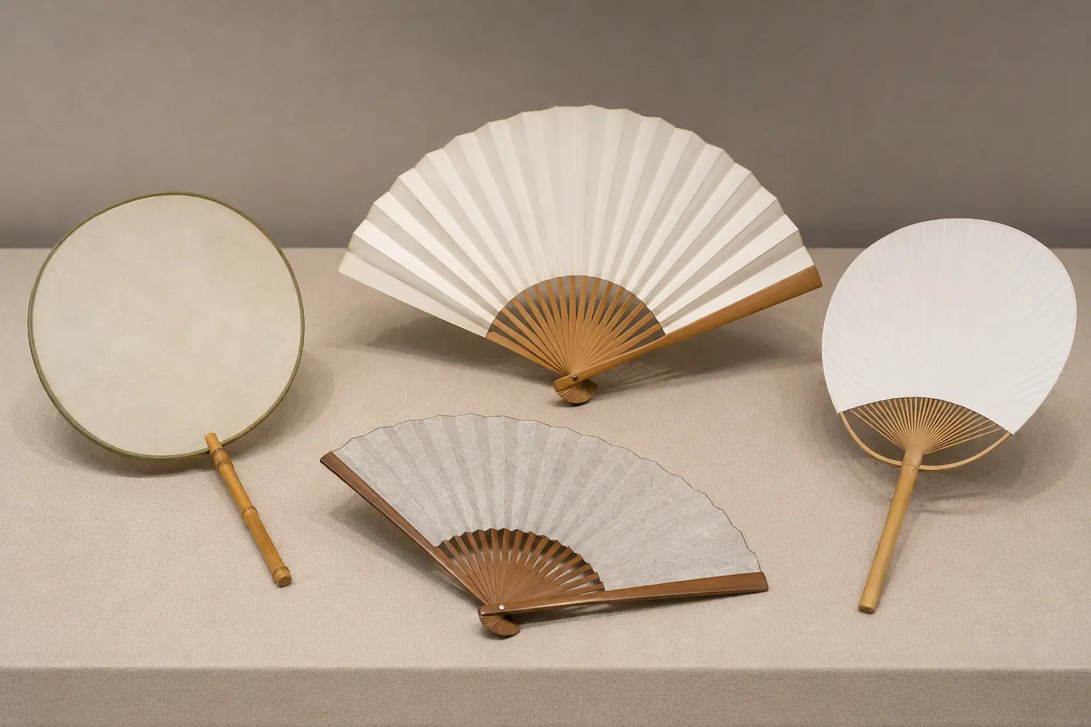 chinese japanese bamboo hand fans overview