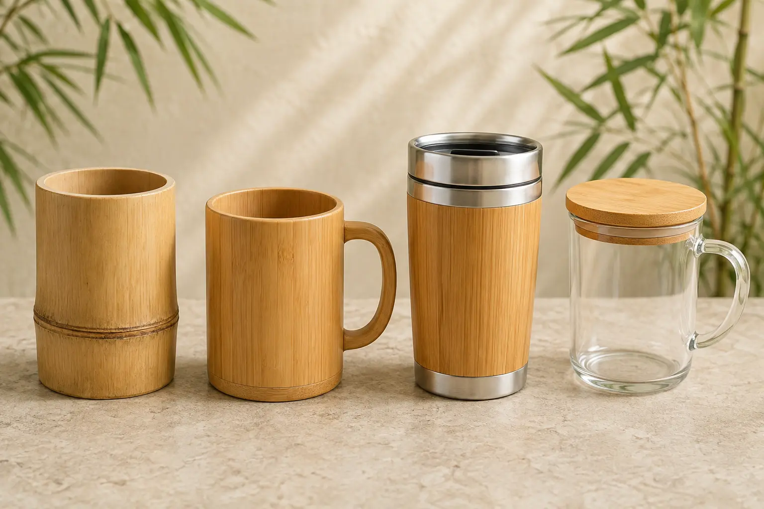 bamboo cup material types